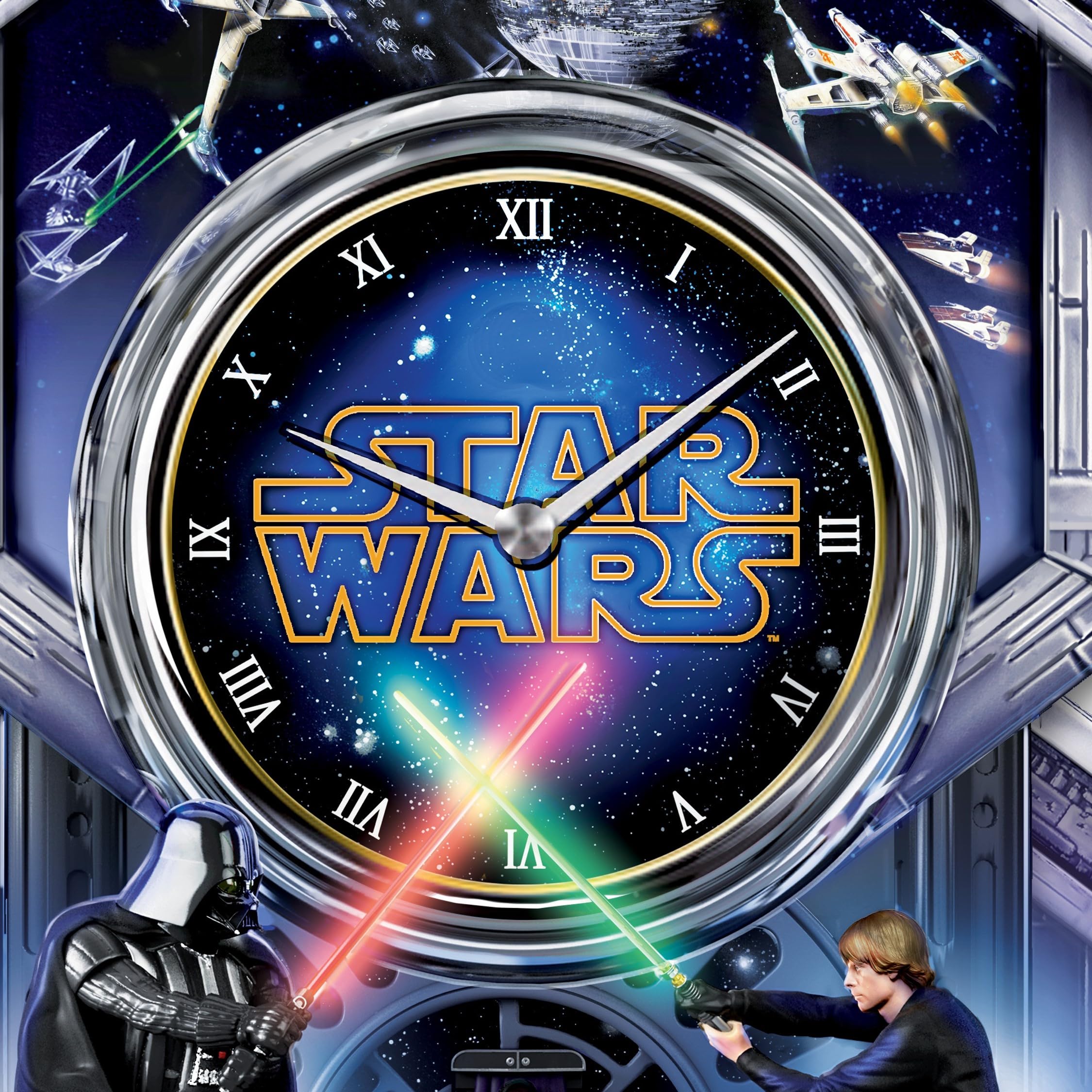 Amazon.com: The Bradford Exchange Star Wars Sith Vs. Jedi Wall